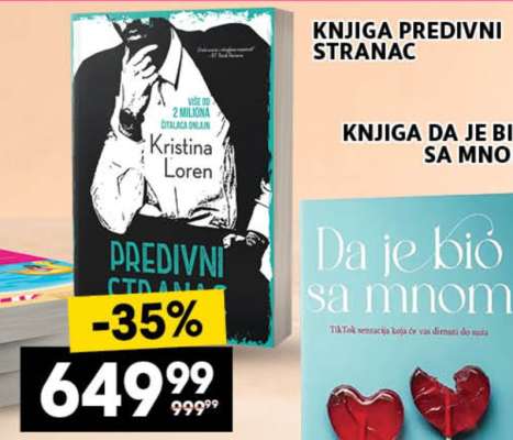 KNJIGA PREDIVNI STRANAC