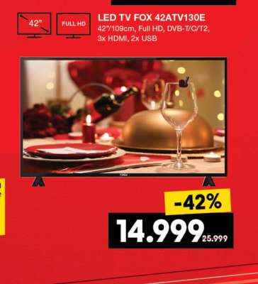 LED TV Fox 42ATV130E