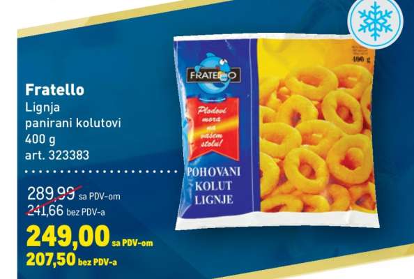 Fratello Lignja panirani kolutovi