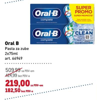 ORAL B