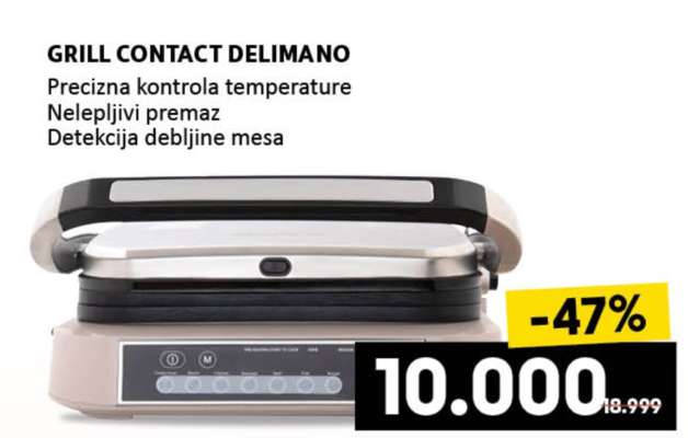 GRILL CONTACT DELIMANO