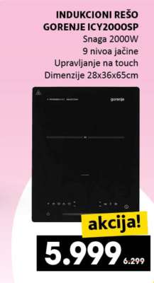 INDUKCIONI REŠO GORENJE ICY2000SP