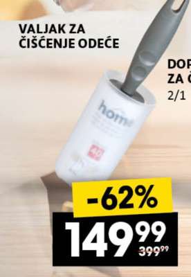 Valjak za čišćenje odeće