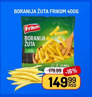 Boranija žuta Frikom 400g