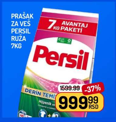 Prašak za veš Persil Ruža 7kg