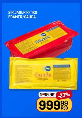 Sir Jager RF 1kg Edamer/Gouda