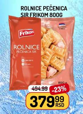 Rolnice pečenica sir Frikom 800g