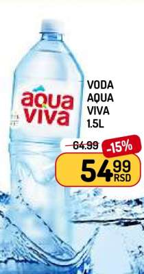 Voda Aqua Viva 1,5l