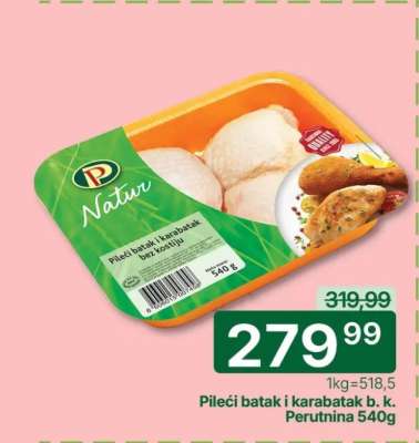 Pileći batak i karabatak b. k.