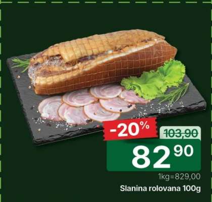 Slanina rolovana 100g