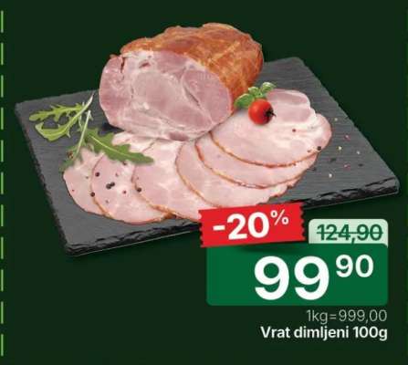 Vrat dimljeni 100g