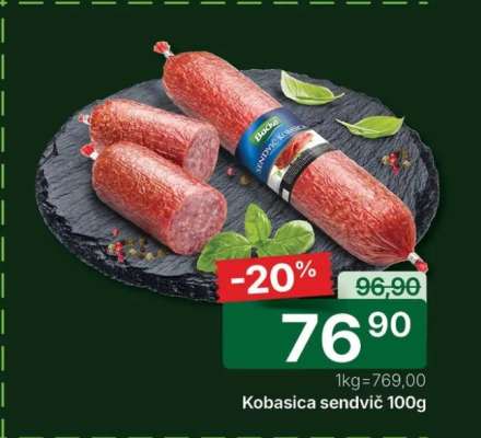 Kobasica sendvič 100g