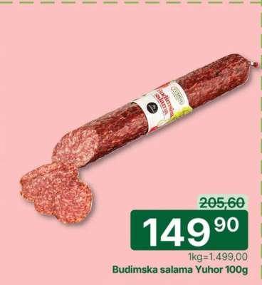Budimska salama Yuhor 100g