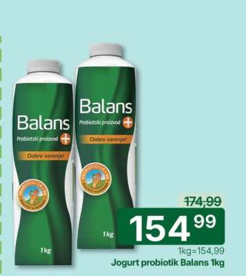 Jogurt probiotik Balans 1kg