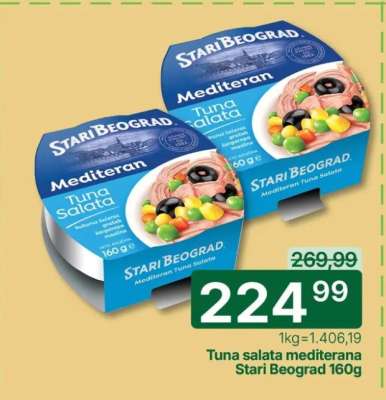 Tuna salata mediterana