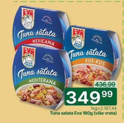 Tuna salata Eva 160g