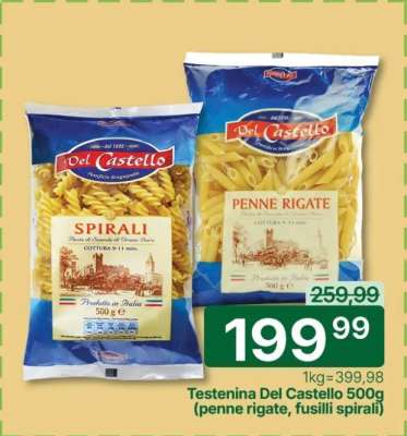 Testenina Del Castello 500g