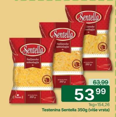 Testenina Sentella 350g
