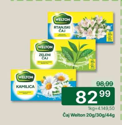 Čaj Welton 20g/30g/44g