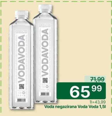 Voda negazirana Voda Voda 1,5l