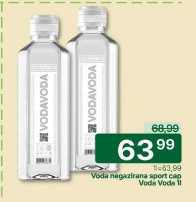 Voda negazirana sport cap