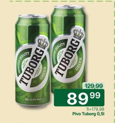 PIVO TUBORG 0,5l