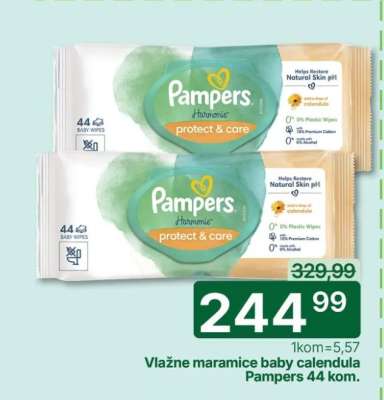 Vlažne maramice baby calendula Pampers 44 kom.