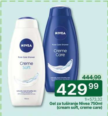 Gel za tuširanje Nivea 750ml
