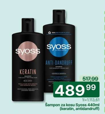 Šampon za kosu Syoss 440ml