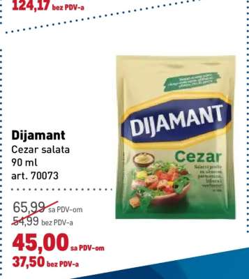 Dijamant Cezar salata