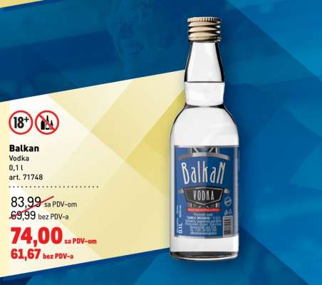 Balkan Vodka