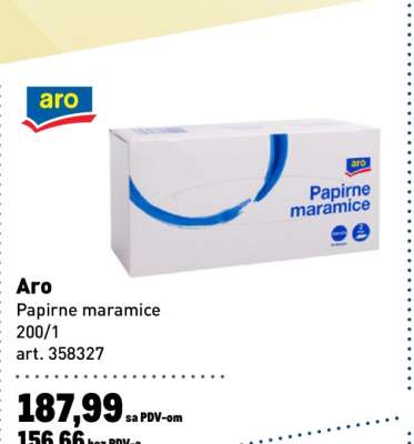 Aro Papirne maramice