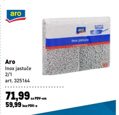 Aro Inox jastuče 2/1