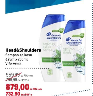 HEAD & SHOULDERS