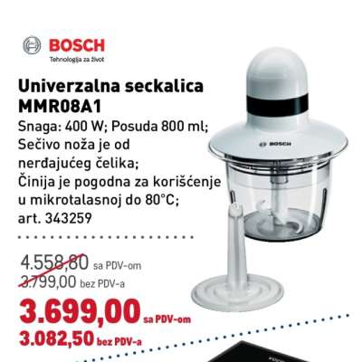 Univerzalna seckalica MMR08A1