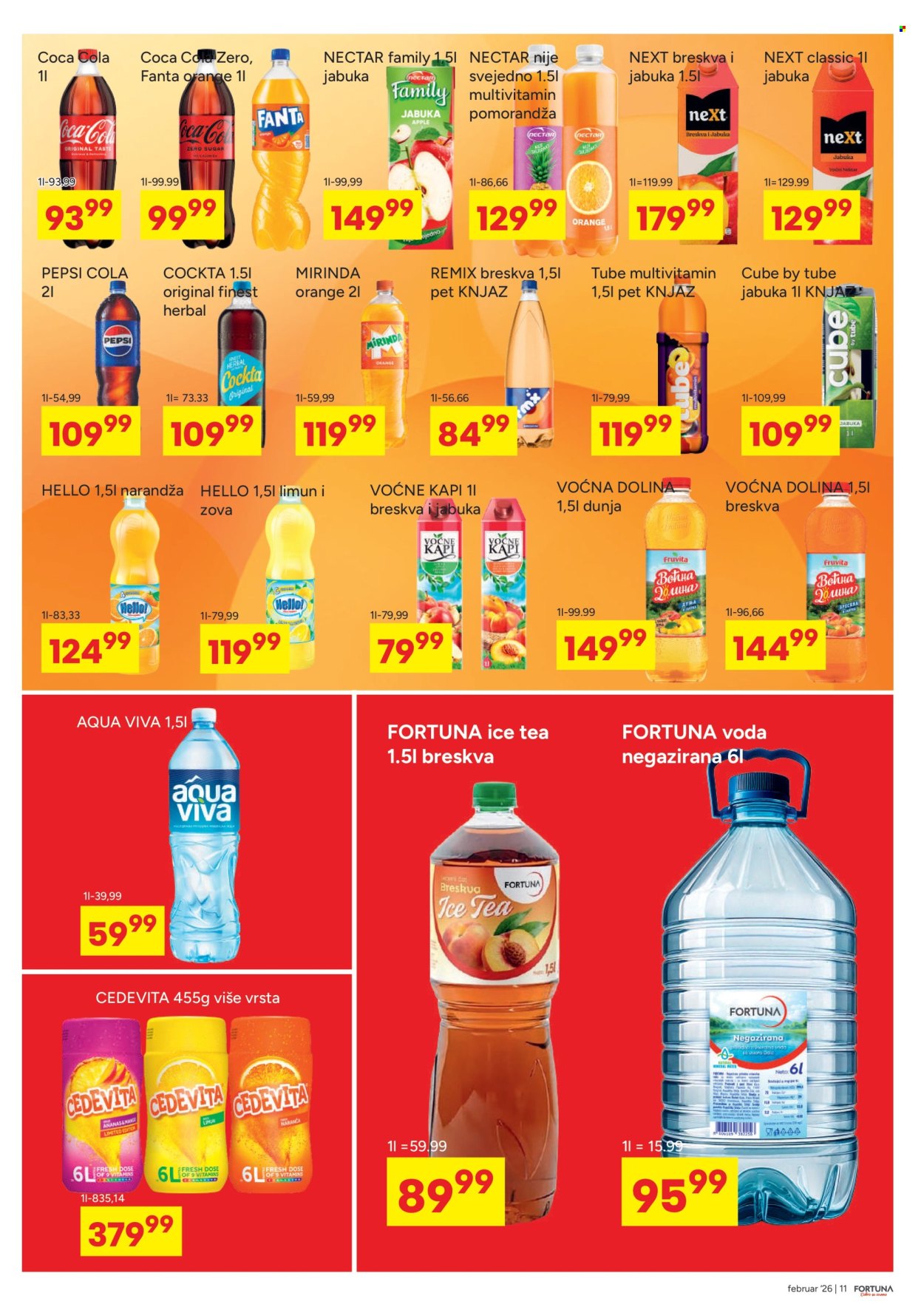 Fortuna Market katalog - 10.02.2026 - 28.02.2026. Stranica 11