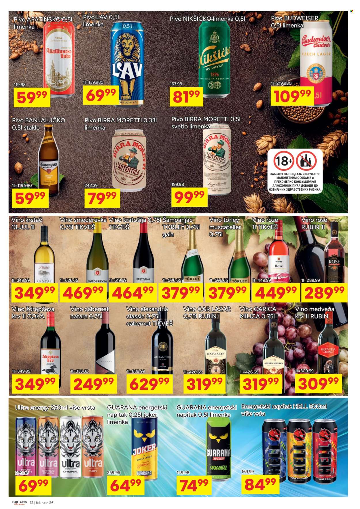 Fortuna Market katalog - 10.02.2026 - 28.02.2026. Stranica 12