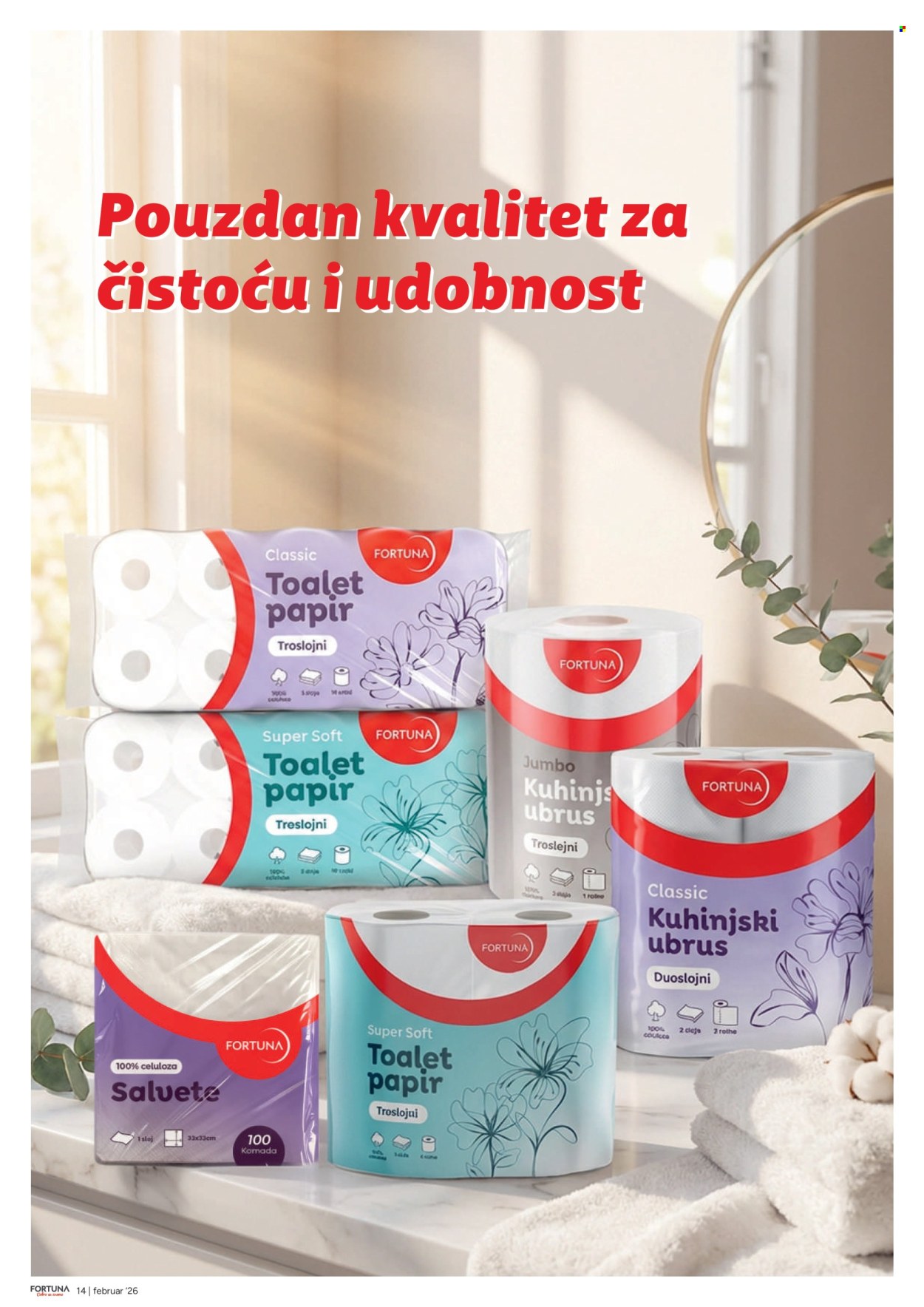 Fortuna Market katalog - 10.02.2026 - 28.02.2026. Stranica 14