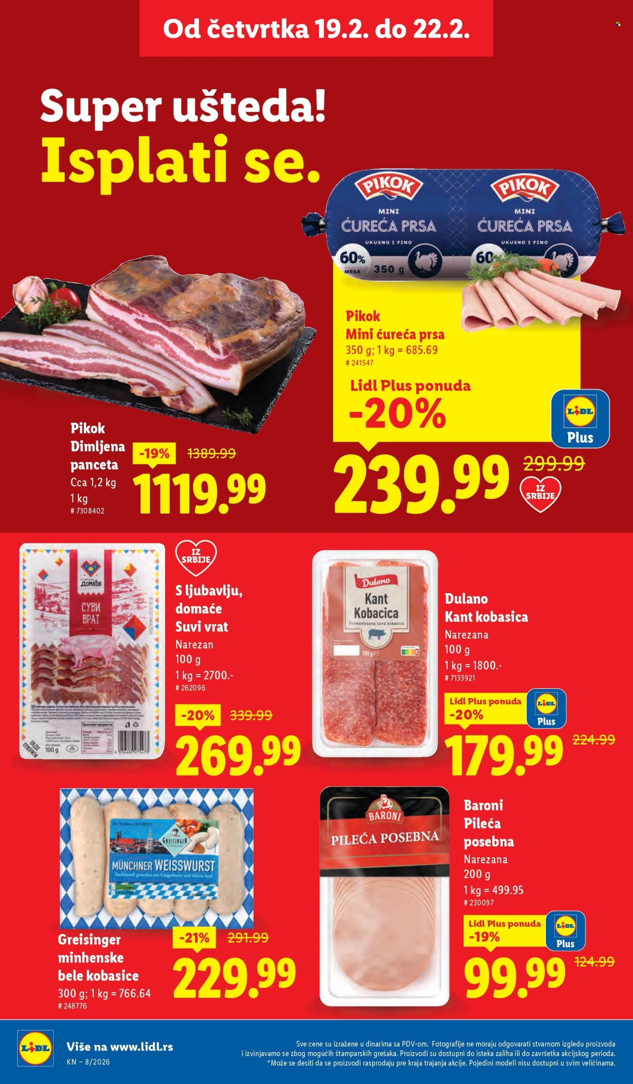 Lidl katalog - 19.02.2026 - 25.02.2026. Stranica 20