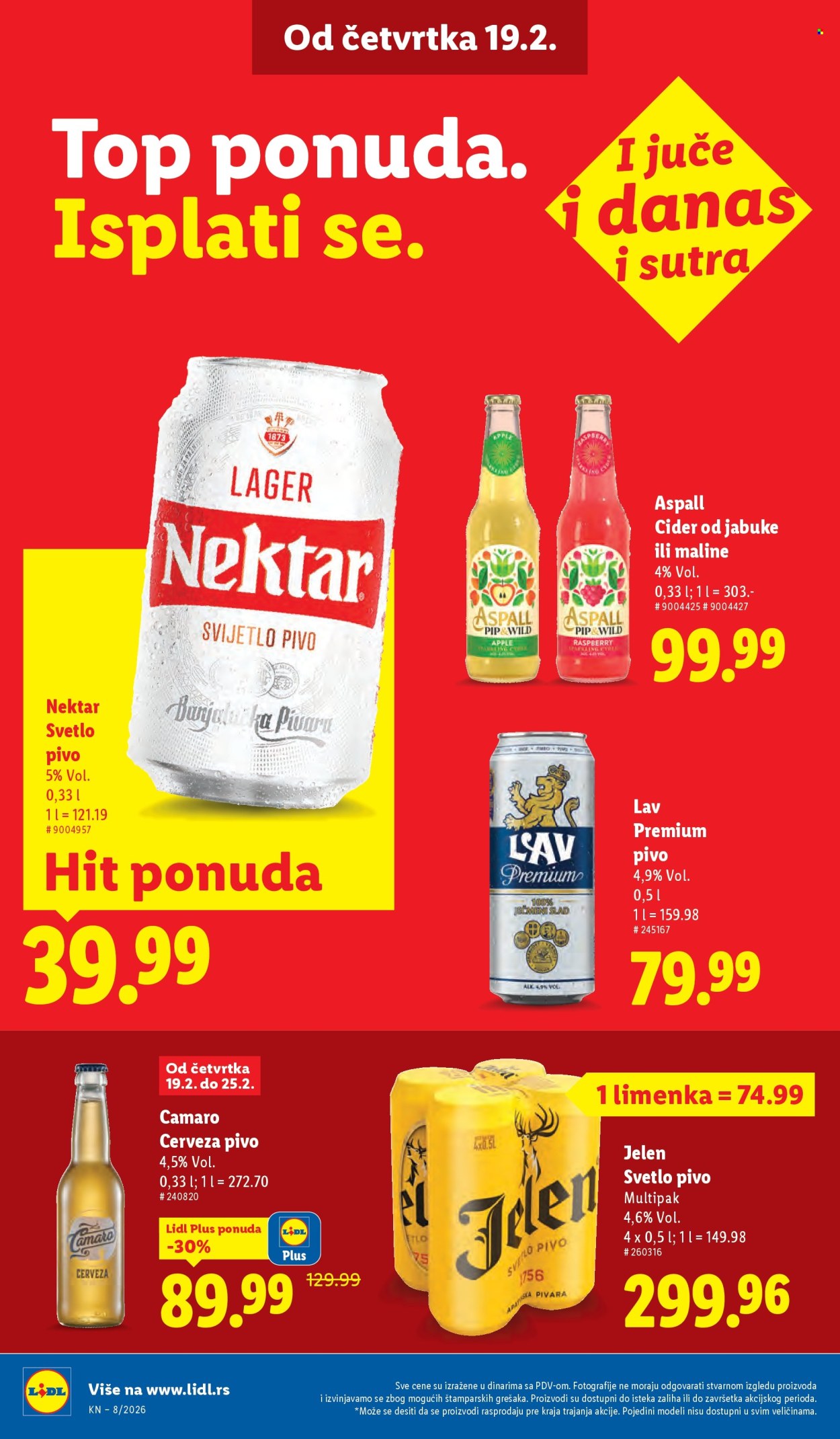 Lidl katalog - 19.02.2026 - 25.02.2026. Stranica 28