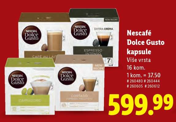 Nescafé Dolce Gusto kapsule