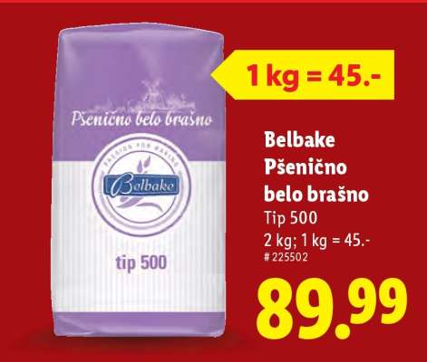 Belbake Pšenično belo brašno