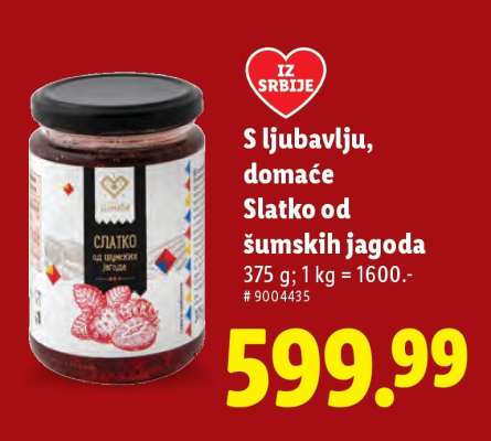 SLATKO OD ŠUMSKIH JAGODA