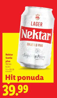 Nektar Svjetlo pivo