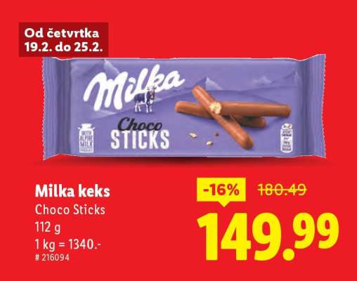 MILKA KEKS
