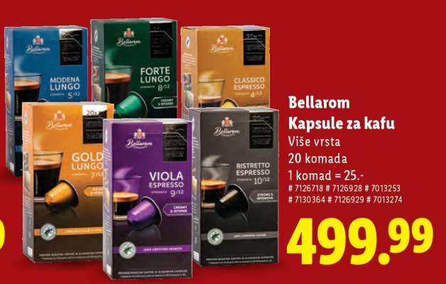 Bellarom Kapsule za kafu