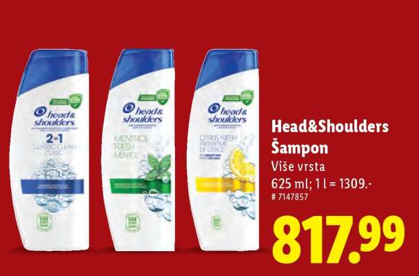 Head & Shoulders šampon