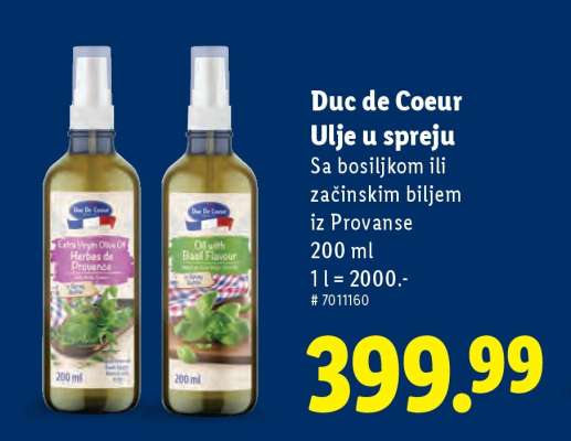 Duc de Coeur Ulje u spreju