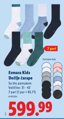 Esmara Kids Dečije čarape