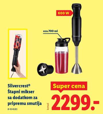 Silvercrest® Štapni mikser
